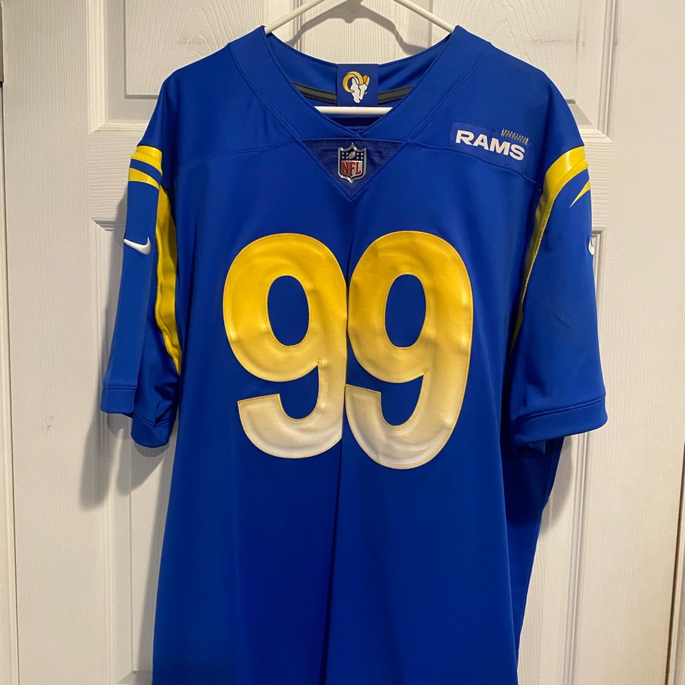 NFL Los Angeles Rams Aaron Donald Nike Royal Vapor Limited Jersey